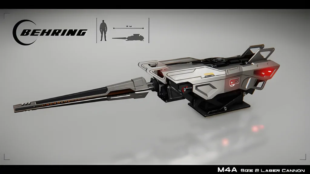 Enlarge M4A Cannon