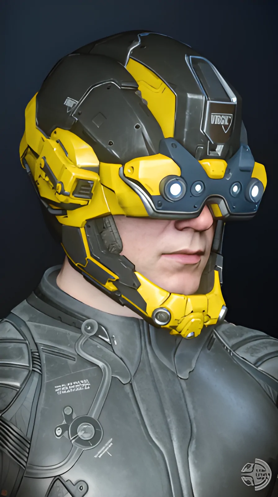 Enlarge Argus Helmet Yellow/Grey
