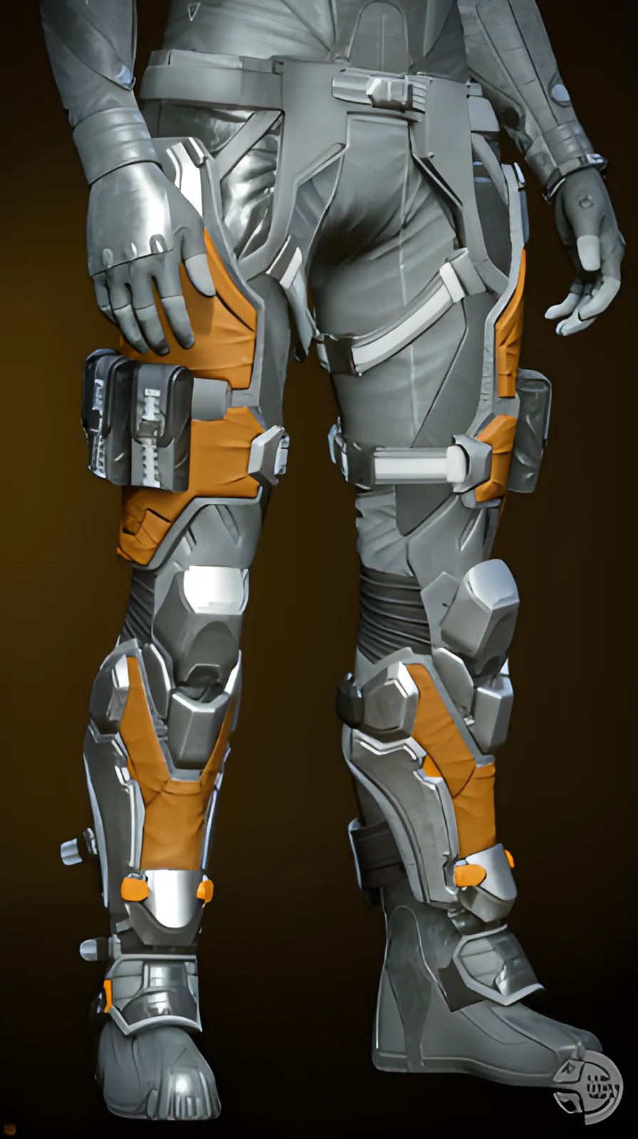 TrueDef-Pro Legs Black/Gold/Silver