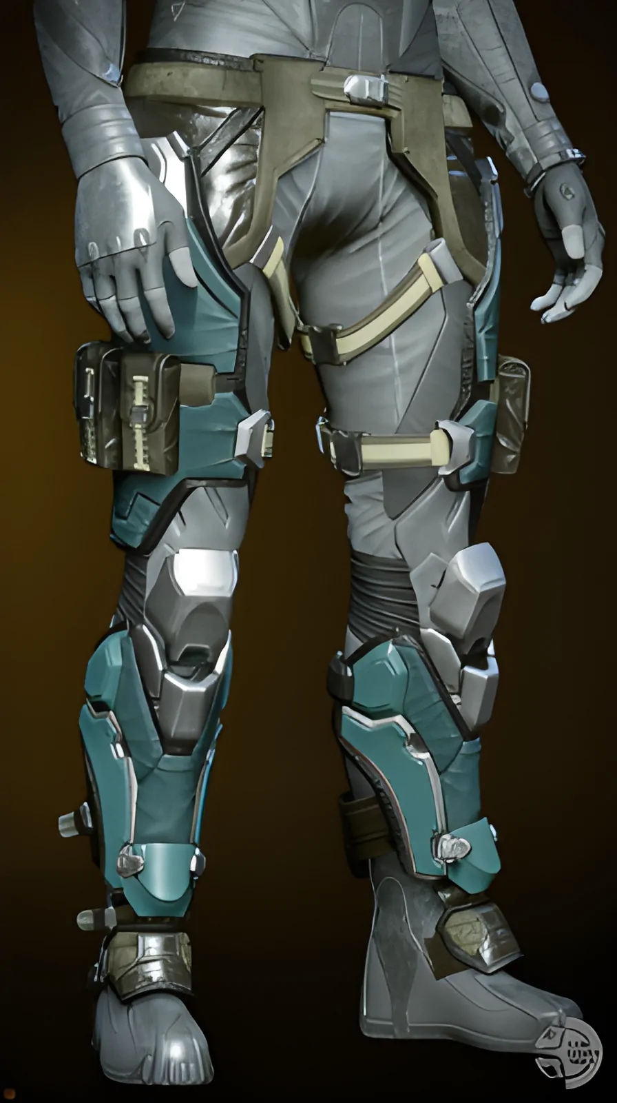 Enlarge TrueDef-Pro Legs Black/Aqua/Silver