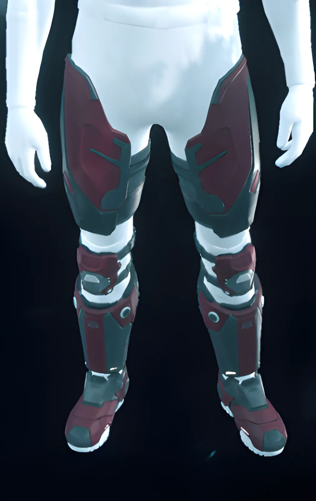 Enlarge PAB-1 Legs Dark Red