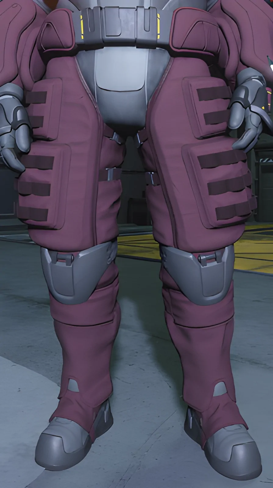 Enlarge Antium Legs Maroon