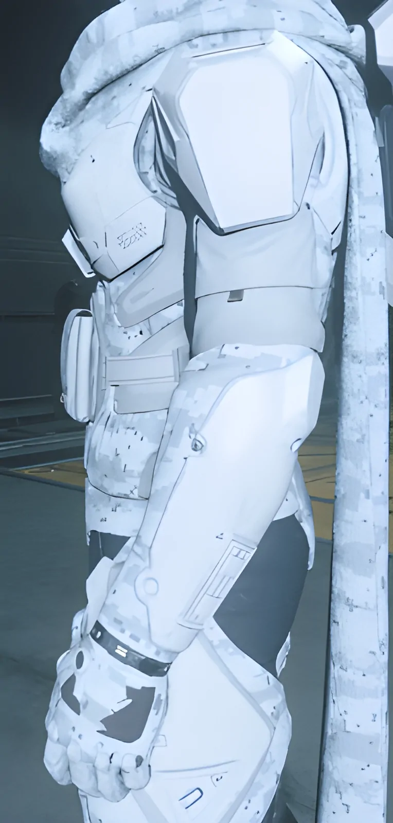 Enlarge Geist Armor Arms Snow Camo