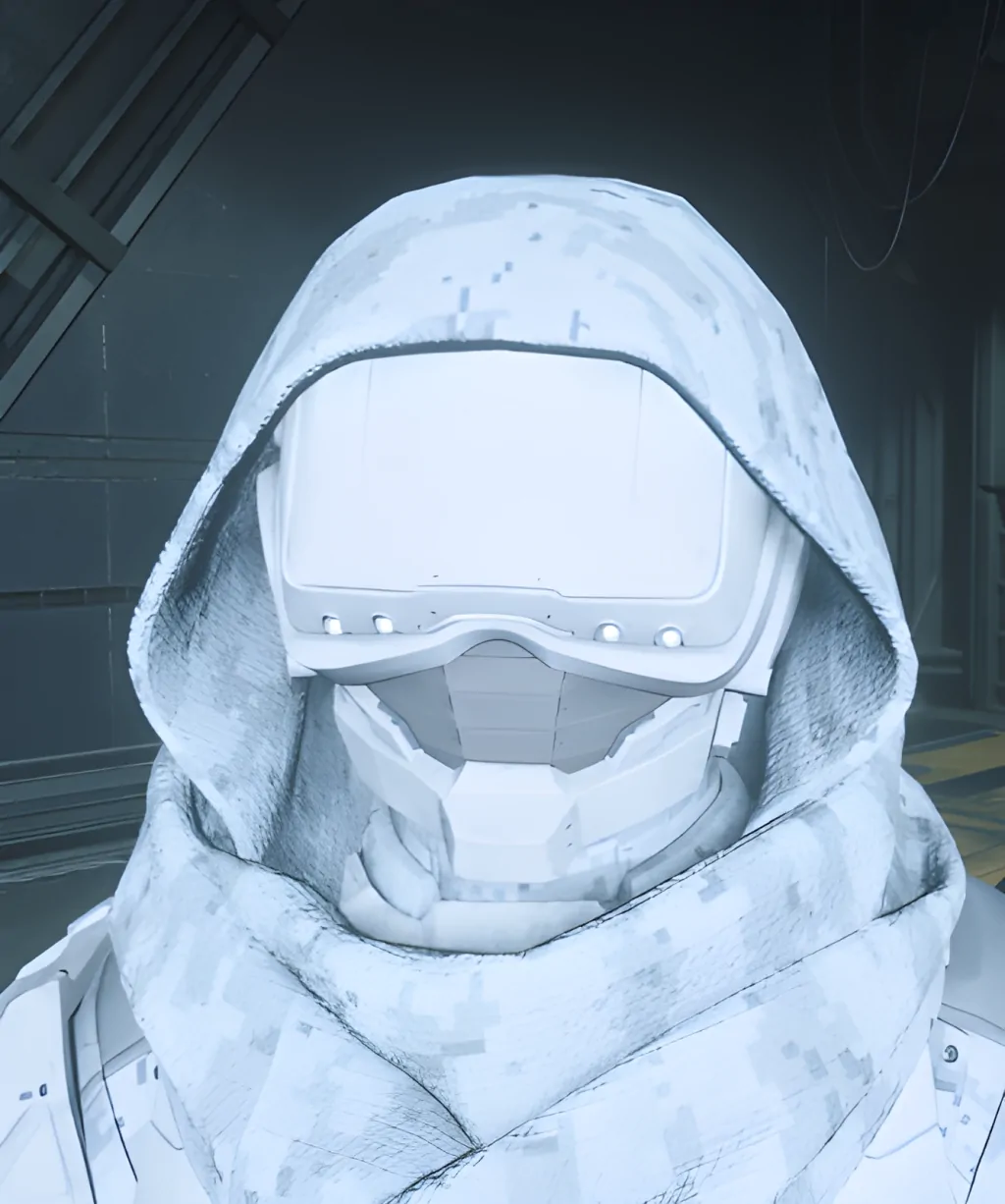 Enlarge Geist Armor Helmet Snow Camo