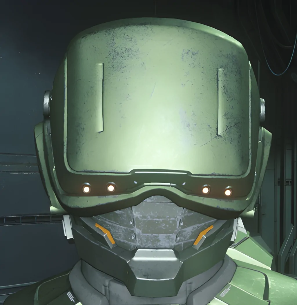 Geist Armor Helmet Forest