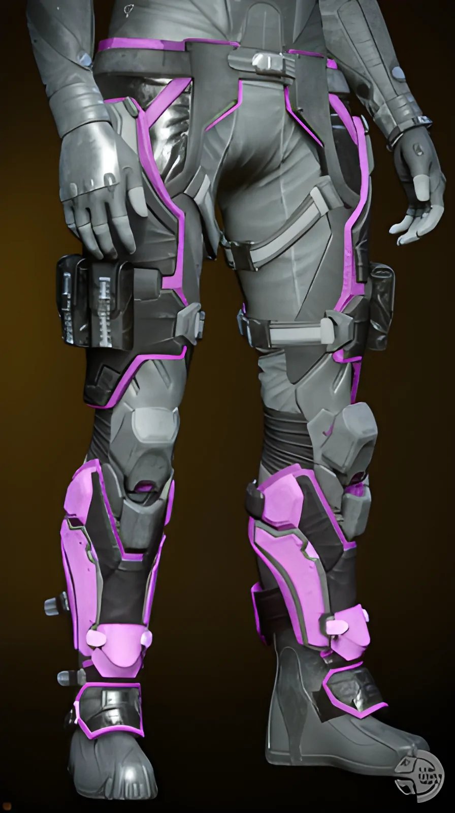 TrueDef-Pro Legs Black/Pink/Purple